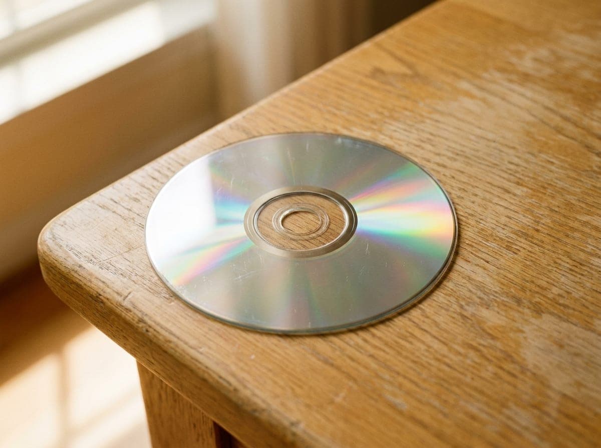 דיסק DVD ביתי ישן